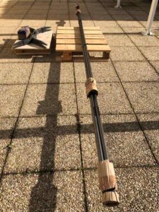 Tirant métallique fileté pour clé de tirant longueur illimitée par ...