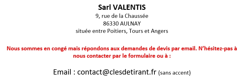 Coordonées Contact